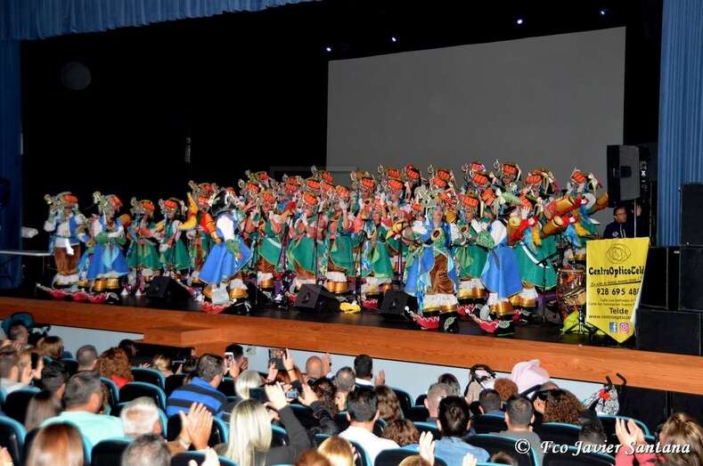 Momento de la presentación de anoche (Foto Francisco Javier Santana)
